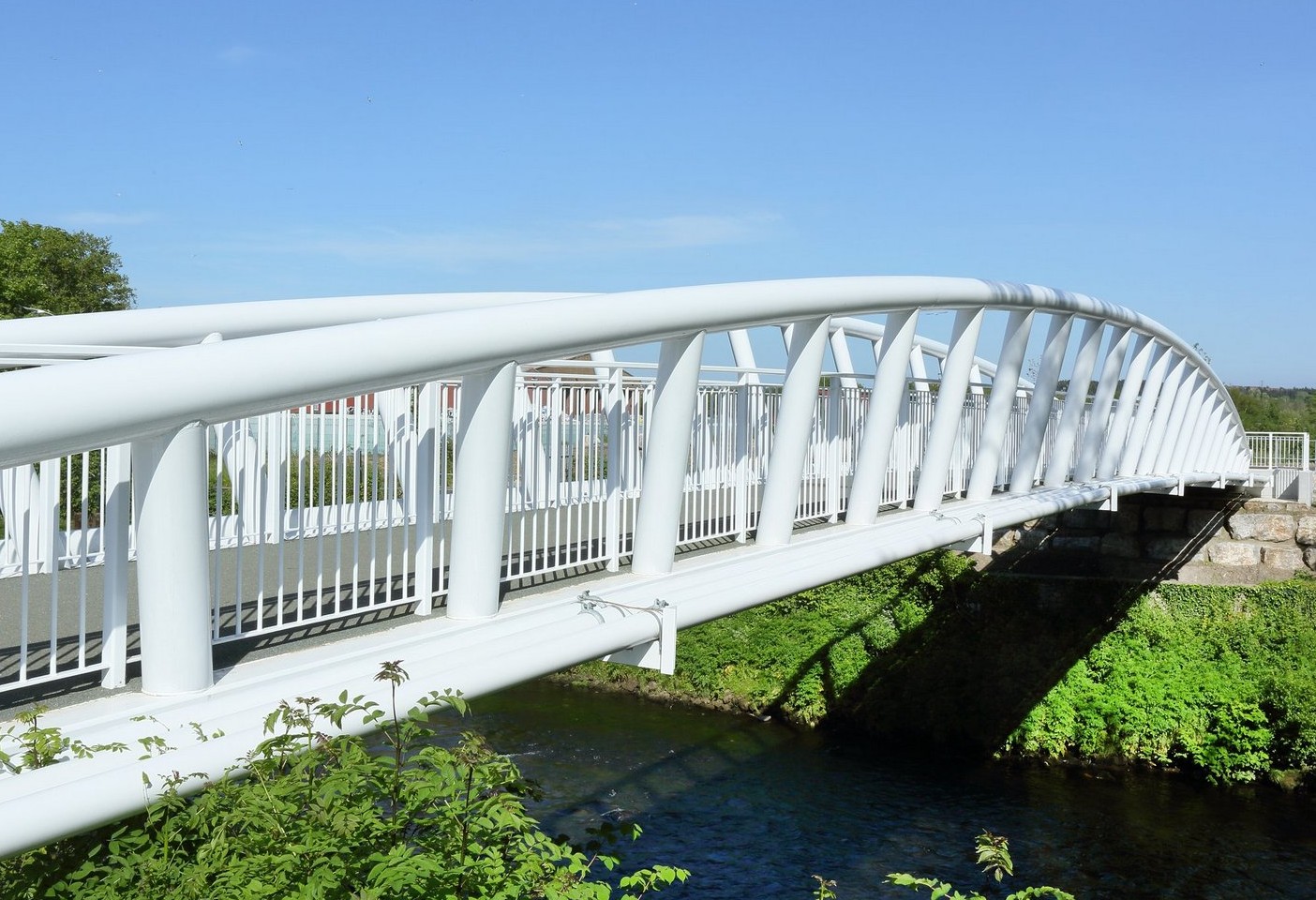 Bow Arch Cycle Bridge, Swansea - Ref 3834